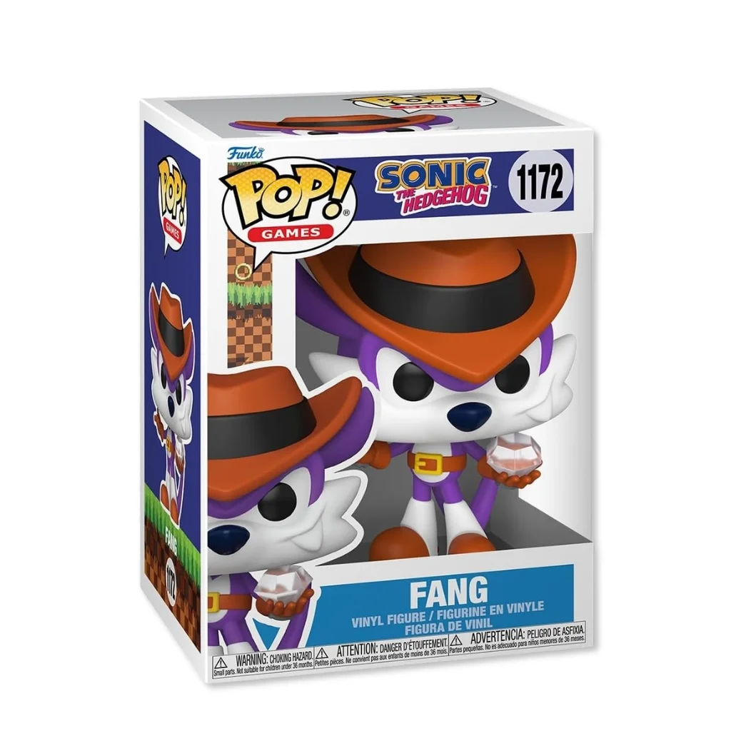 01. Funko Pop! Games Sonic The Hedgehog Fang #1172