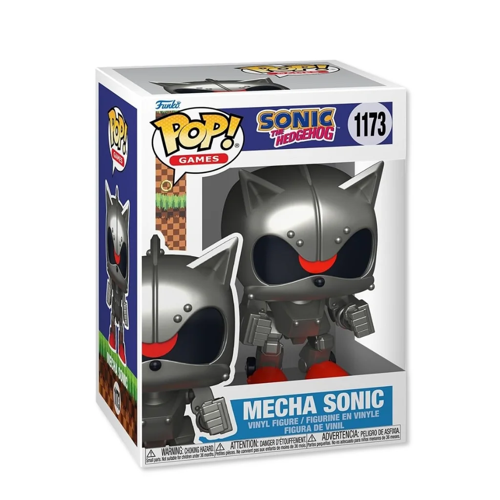 01. Funko Pop! Games Sonic The Hedgehog Mecha Sonic #1173