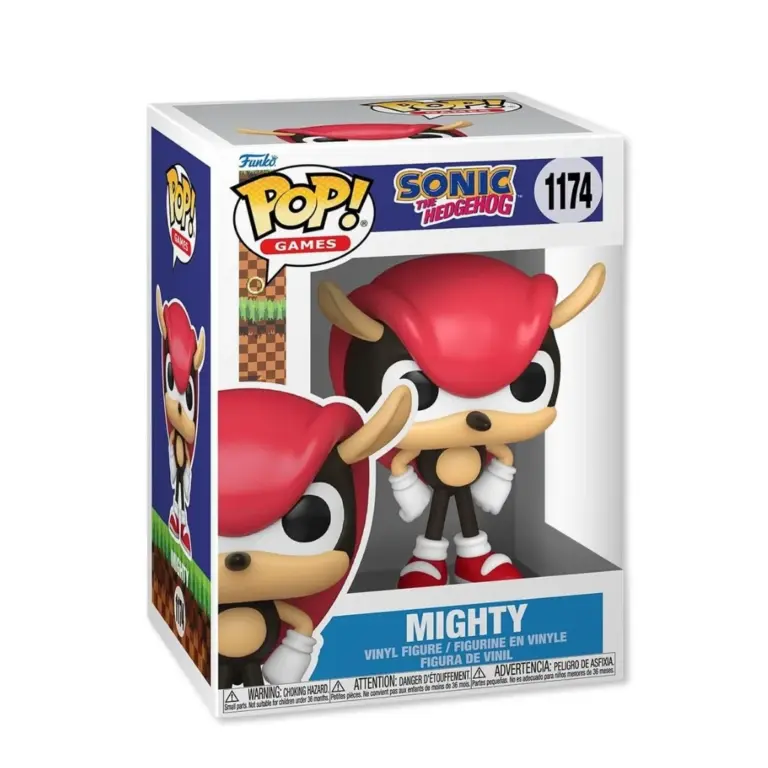 01. Funko Pop! Games Sonic The Hedgehog Mighty #1174
