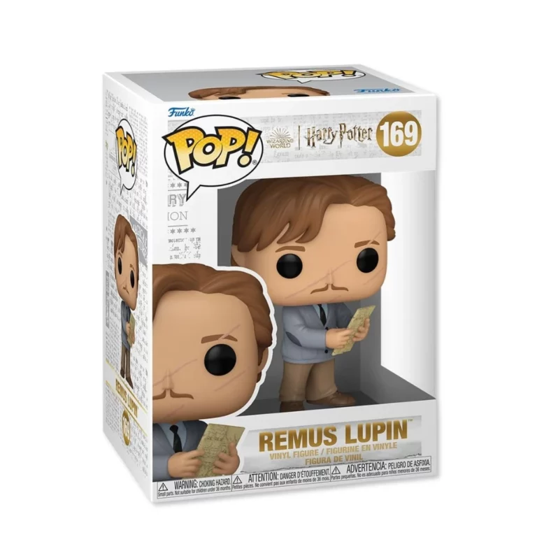 01. Funko Pop! Movies Harry Potter Remus Lupin With Map #169
