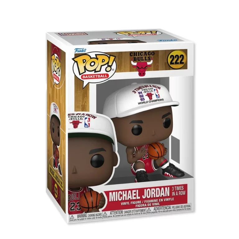 01. Funko Pop! NBA Chicago Bulls Michael Jordan (3 Times In A Row) #222
