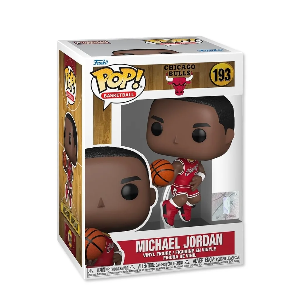 01. Funko Pop! NBA Chicago Bulls Michael Jordan (Rookie Season) #193