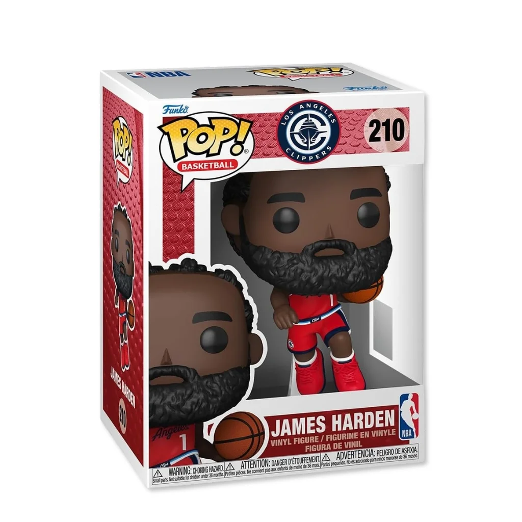 01. Funko Pop! NBA Los Angeles Clippers James Harden #210