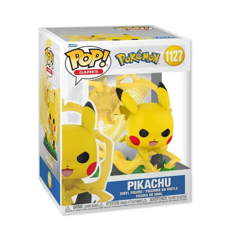 01. Funko Pop! Premium Pokémon Pikachu #1127