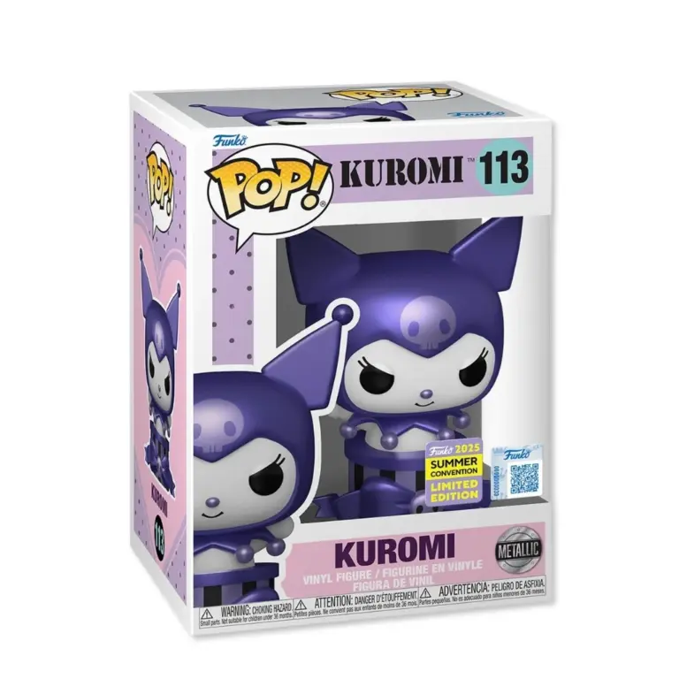 01. Funko Pop! Sanrio Kuromi Kuromi Gift (Metallic) #113