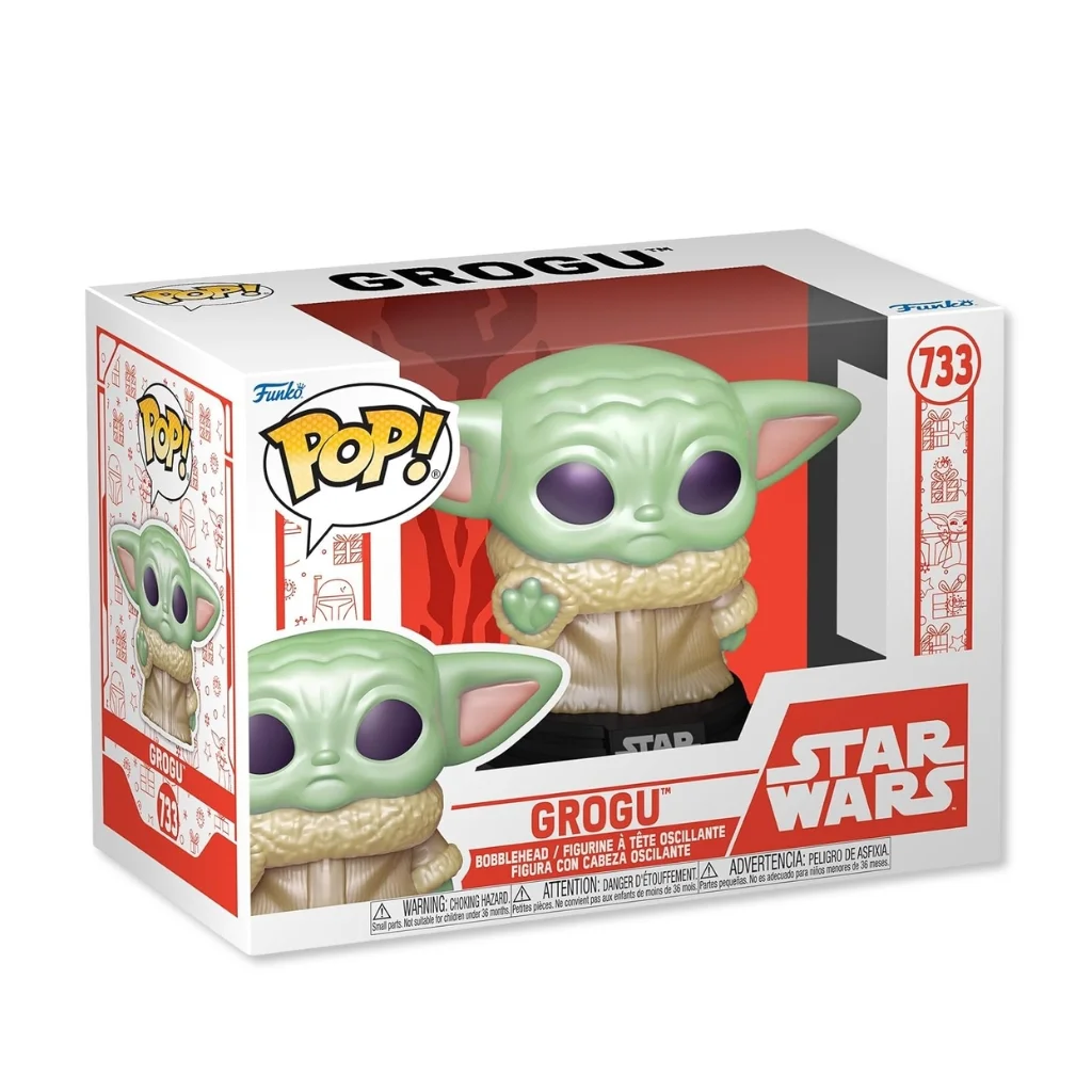 01. Funko Pop! Star Wars Holiday Grogu #733