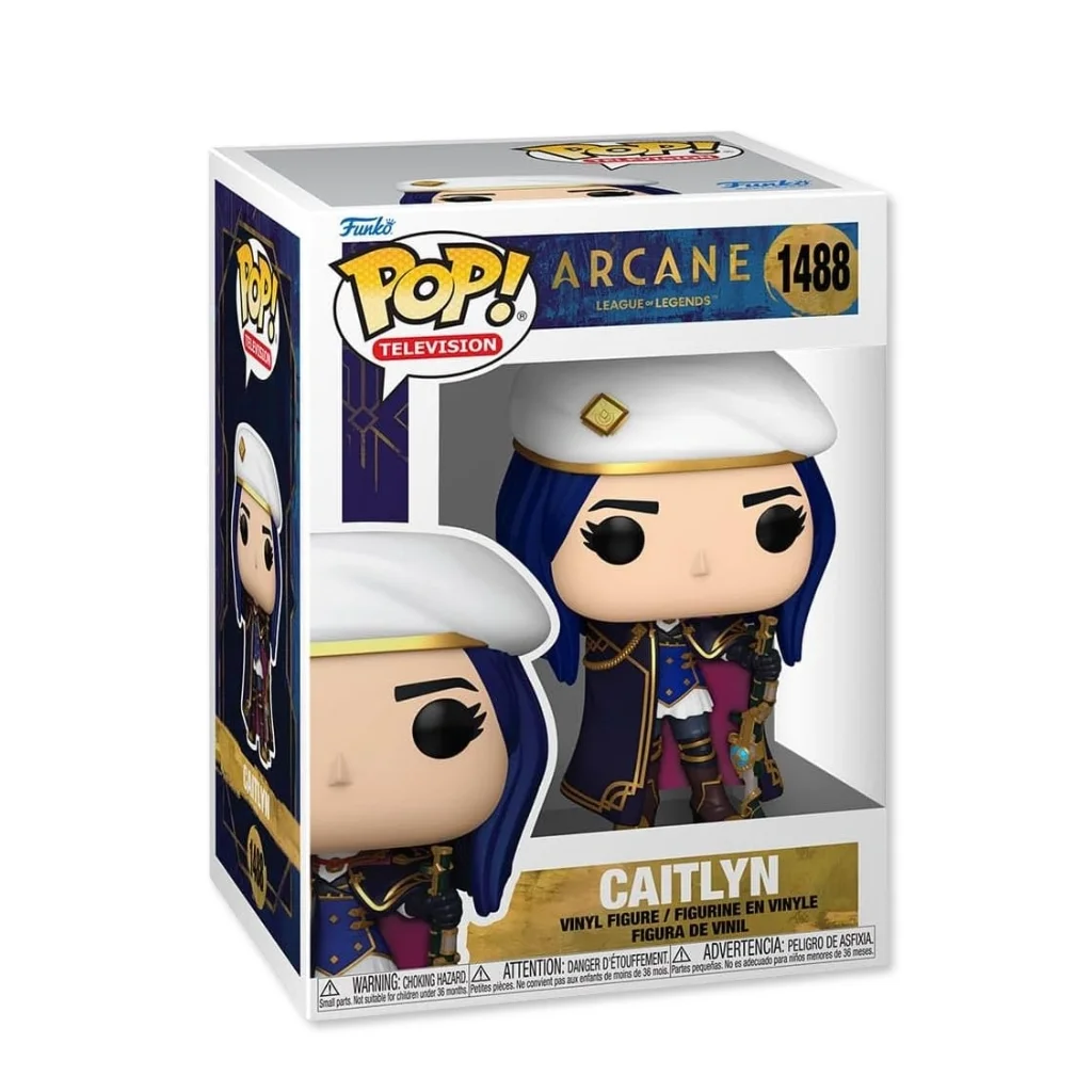 01. Funko Pop! TV Arcane League Of Legends Caitlyn #1488