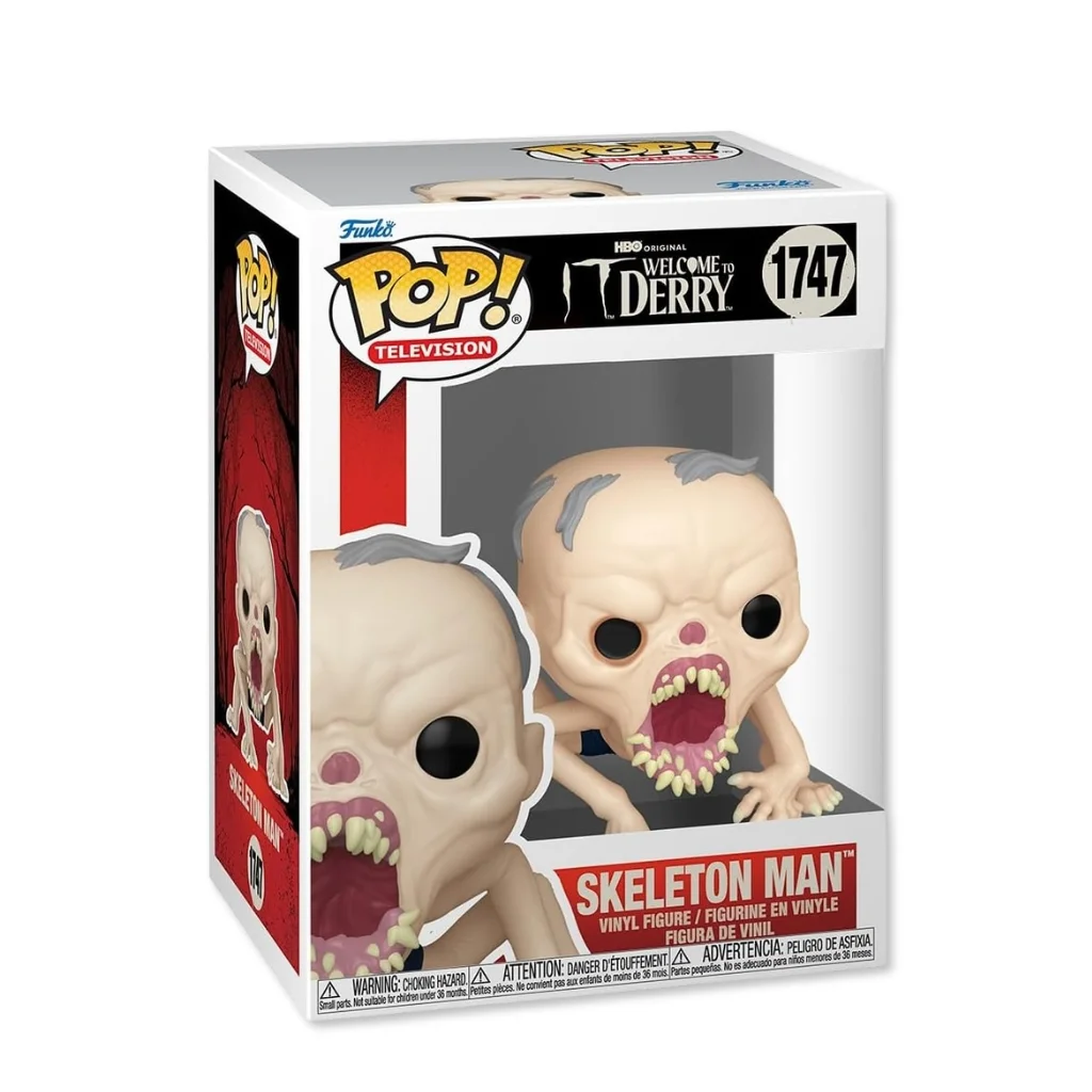 01. Funko Pop! TV IT Welcome To Derry Skeleton Man #1747