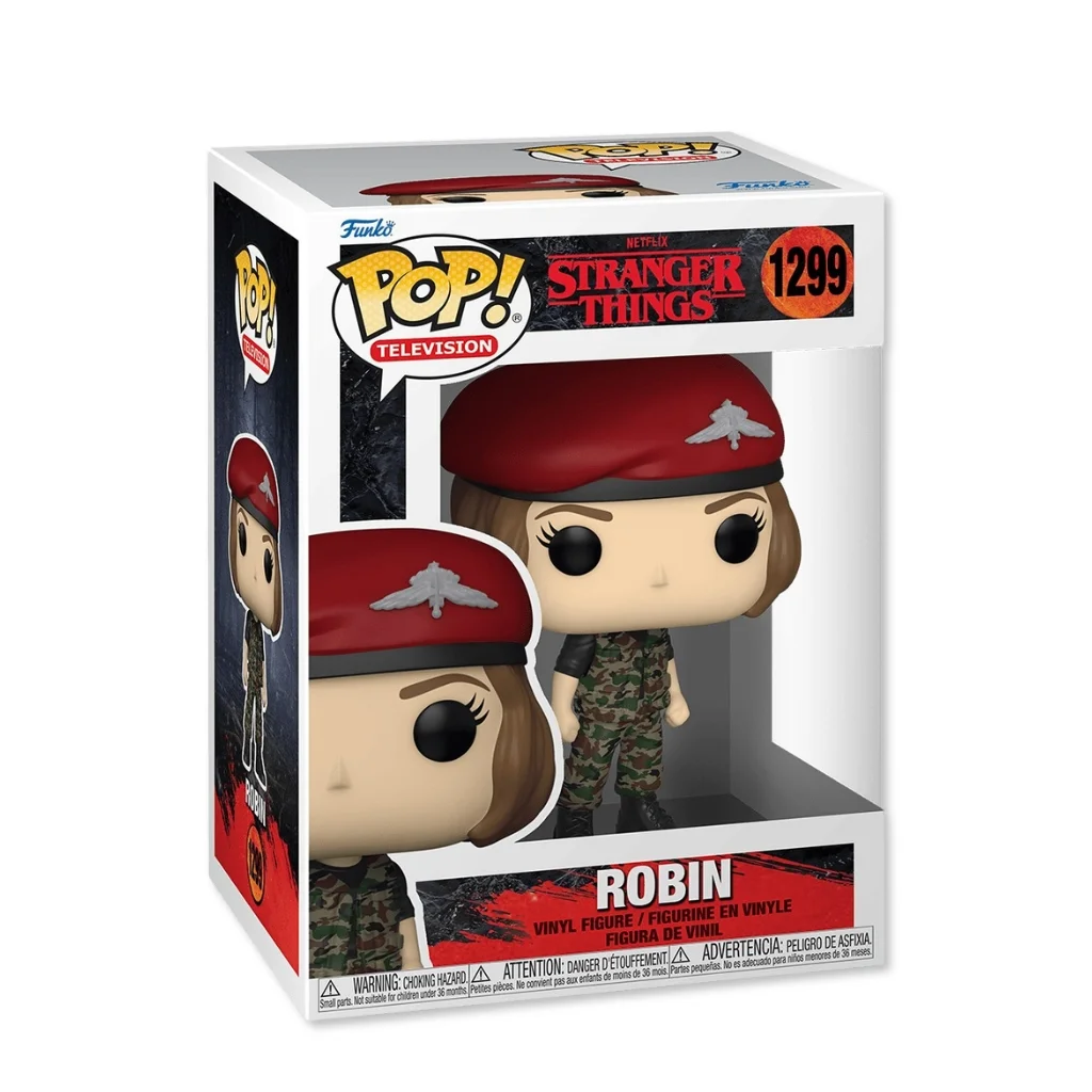 01. Funko Pop! TV Stranger Things Robin #1299