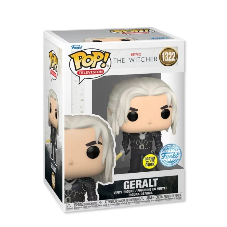 01. Funko Pop! TV The Witcher Geralt (GITD) #1322