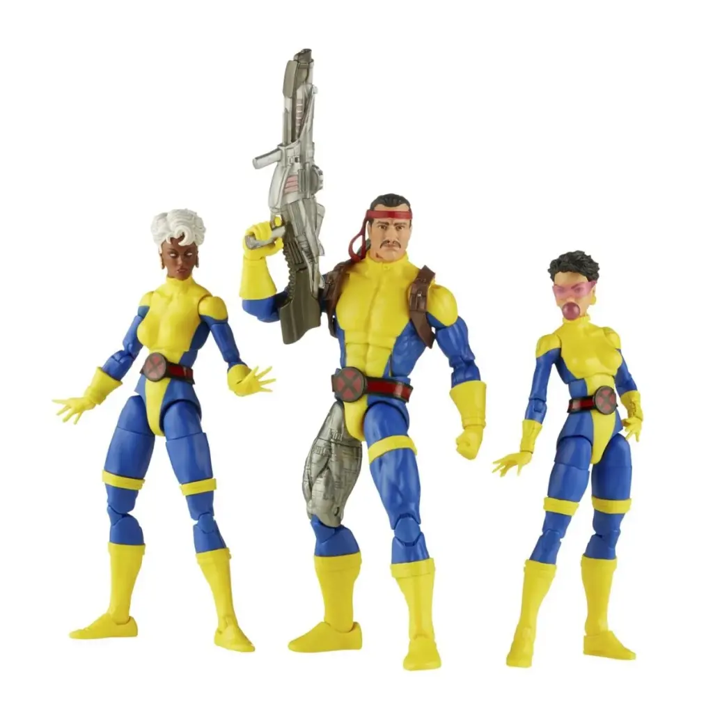 01. Marvel Legends Series X Men Storm, Marvel's Forge & Jubilee Figure, 15cm