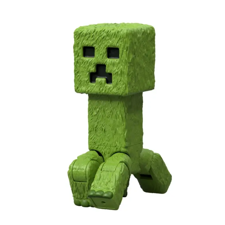 01. Mattel Minecraft Movie Creeper Figura, 10cm