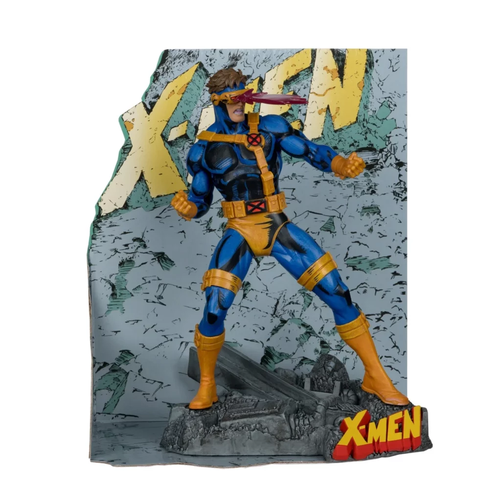 01. McFarlane Marvel Cyclops (X Men #1) Figura, 17cm