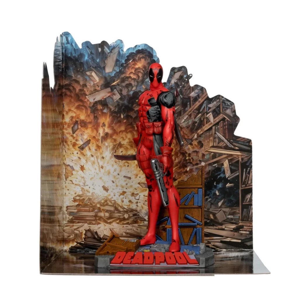 01. McFarlane Marvel Deadpool (The New Mutants #98) Figura, 16cm
