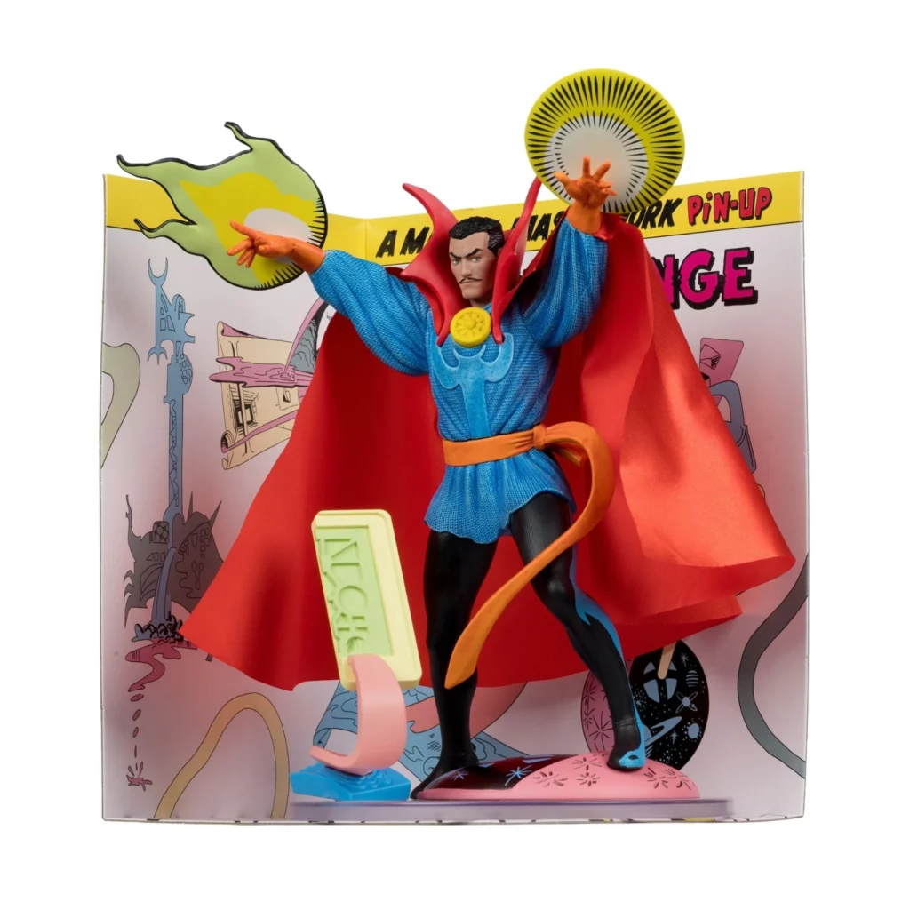 01. McFarlane Marvel Doctor Strange (Strange Tales #128) Figura, 20cm