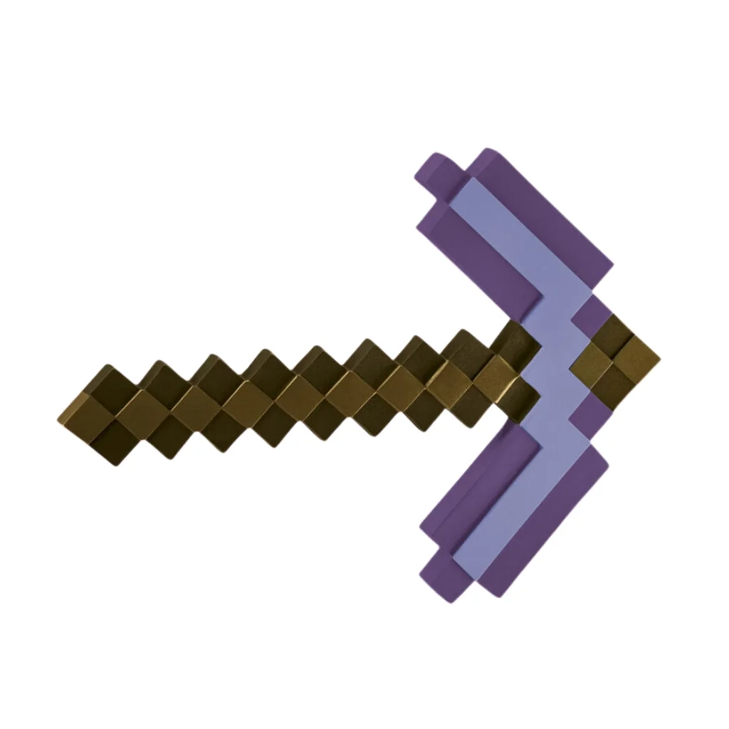 01. Minecraft Enchanted Pickaxe, 40cm