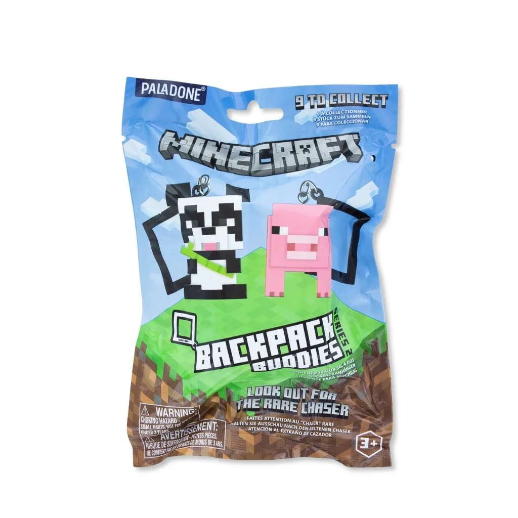 01. Paladone Minecraft Backpack Buddies Series 2
