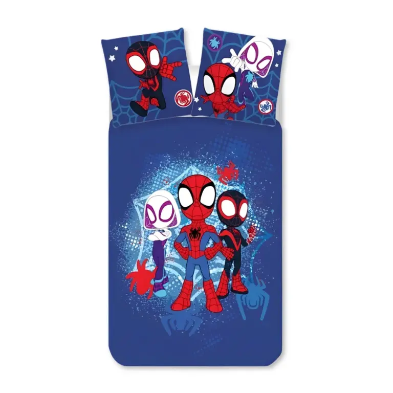 01. Spider Man 'City Adventures' Posteljina Za Bebe, 100×135 Cm