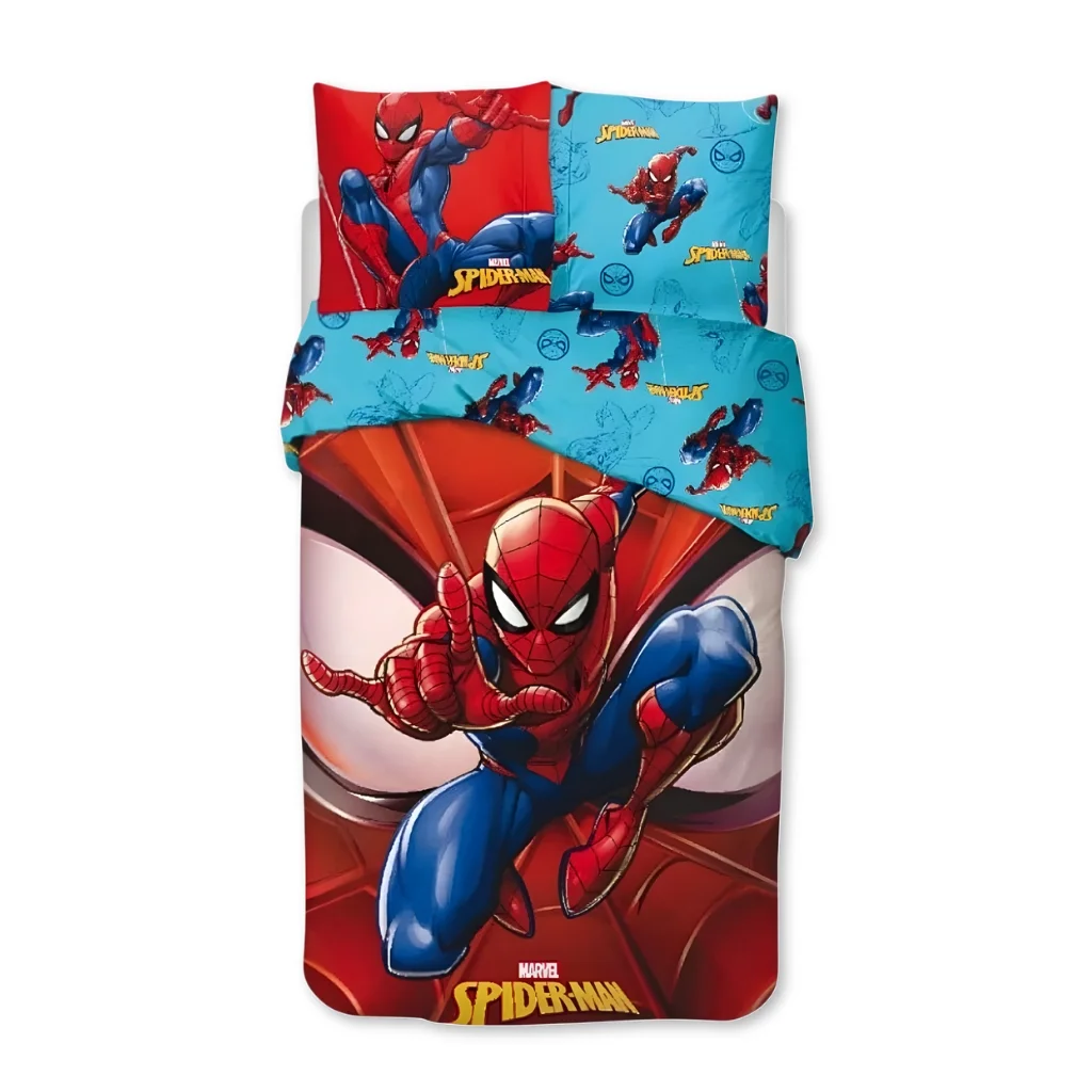01. Spider Man 'Red Alert' Dječja Posteljina, 140×200 Cm