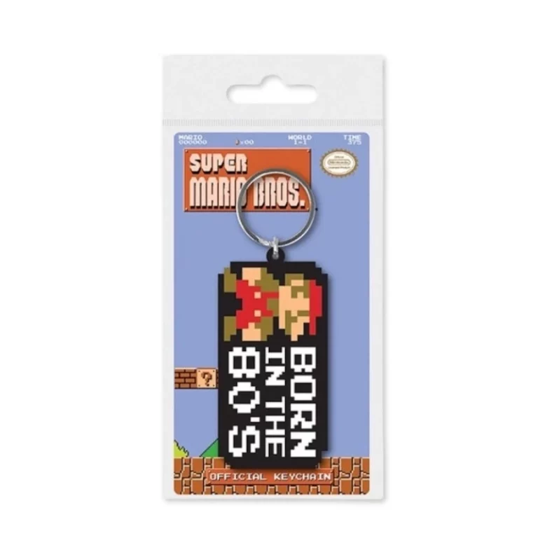 01. Super Mario 2D Privjesak Born In The 80's