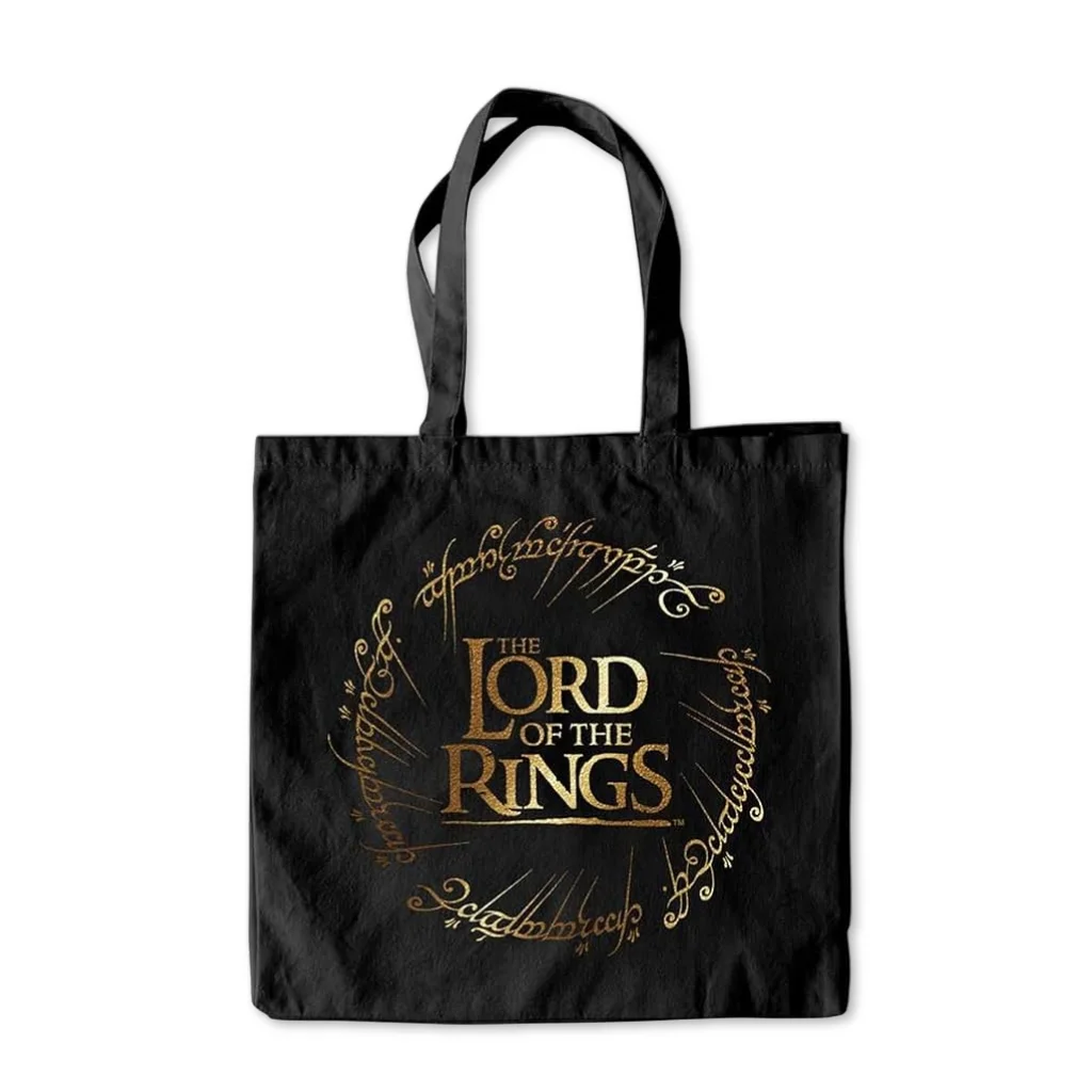 01. The Lord Of The Rings 'Gold Foil' Tote Bag