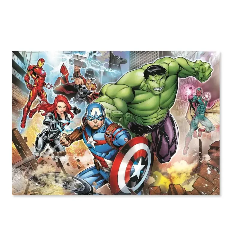 02. Avengers Puzzle Breakout, 180pcs