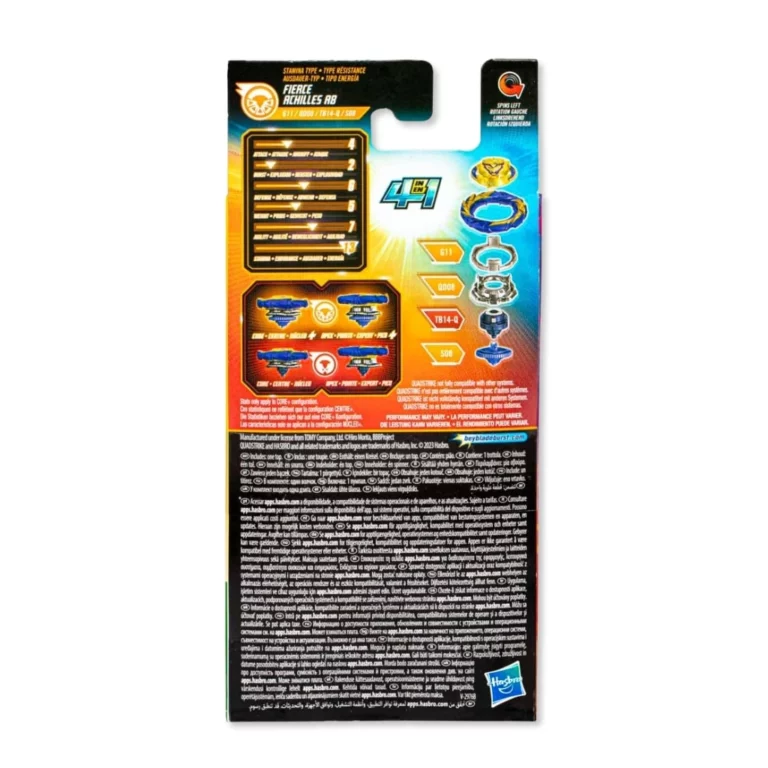 02. Beyblade Burst QuadStrike Fierce Achilles A8