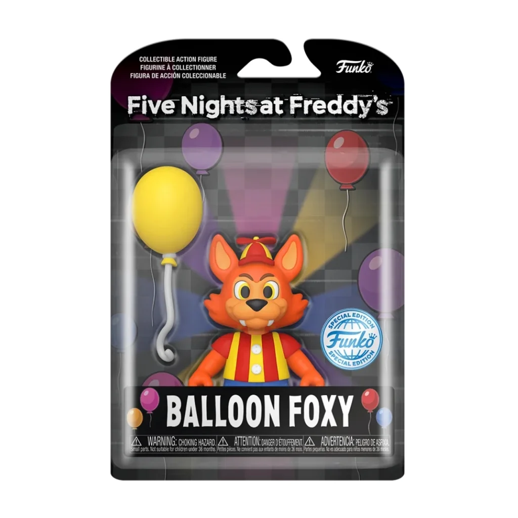 02. Funko Five Nights At Freddy’s Balloon Foxy Figura, 13cm