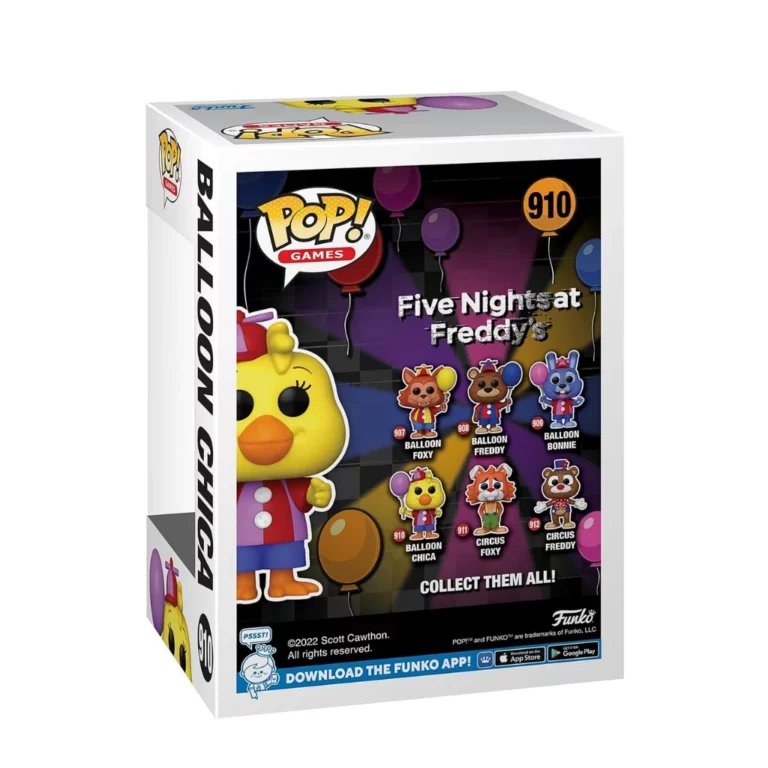 02. Funko Pop! Games Five Nights At Freddy’s Balloon Chica #910