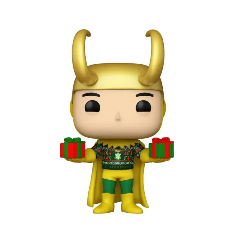 02. Funko Pop! Marvel Holiday Loki (Metallic) #1322