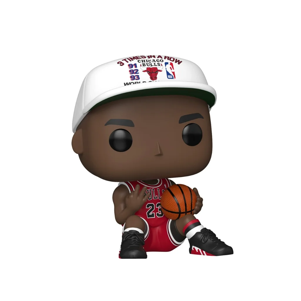 02. Funko Pop! NBA Chicago Bulls Michael Jordan (3 Times In A Row) #222