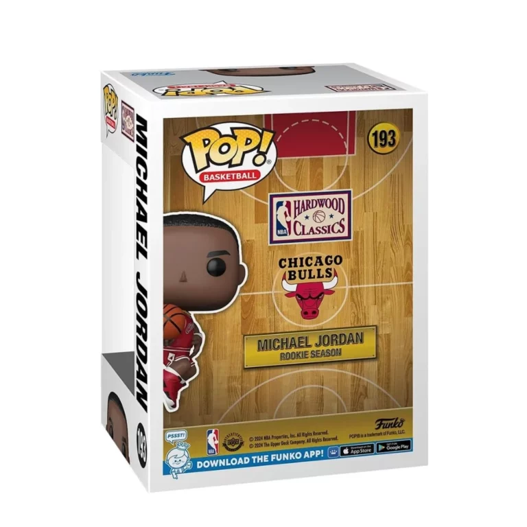 02. Funko Pop! NBA Chicago Bulls Michael Jordan (Rookie Season) #193
