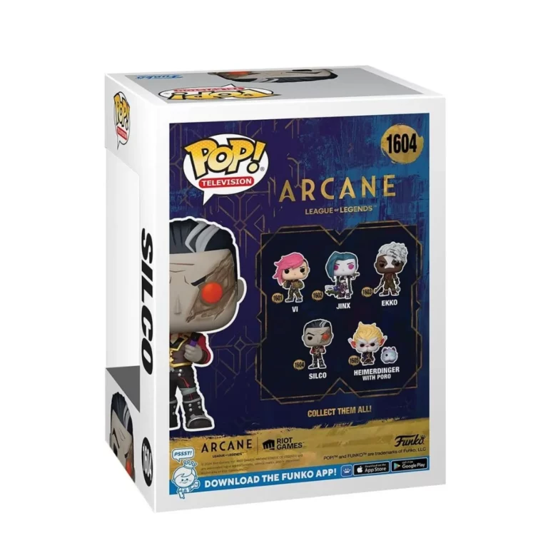 02. Funko Pop! TV Arcane League Of Legends Silco #1604