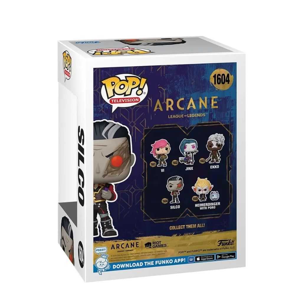 02. Funko Pop! TV Arcane League Of Legends Silco #1604