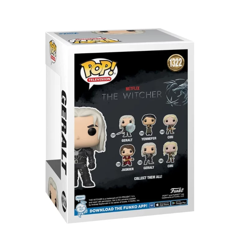 02. Funko Pop! TV The Witcher Geralt (GITD) #1322