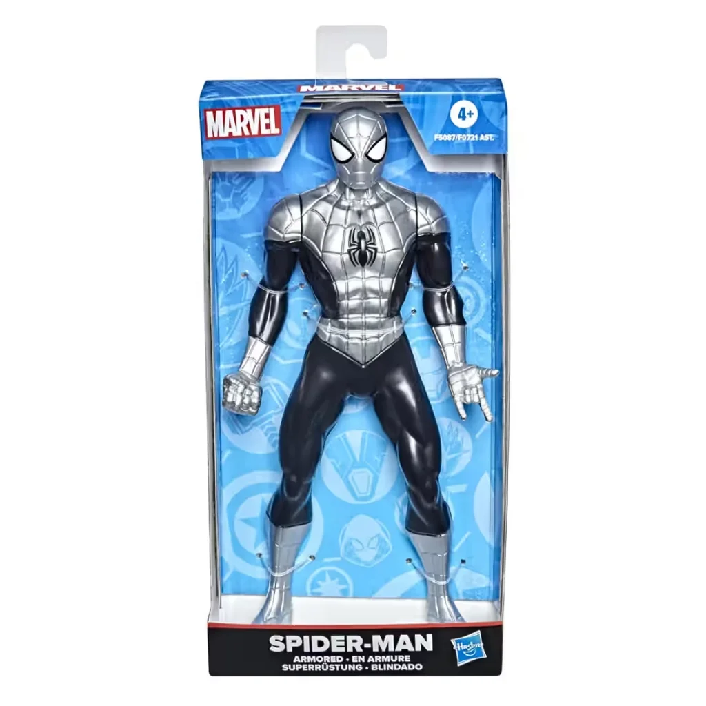 02. Hasbro Marvel Spider Man (Armored) Figura, 25cm