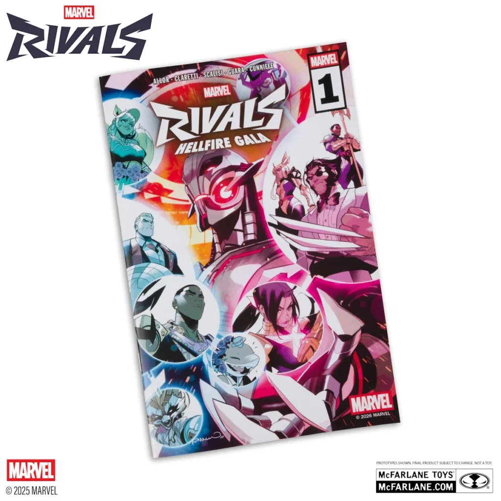 02. McFarlane Marvel Spider Man (Marvel Rivals) Figura, 26cm