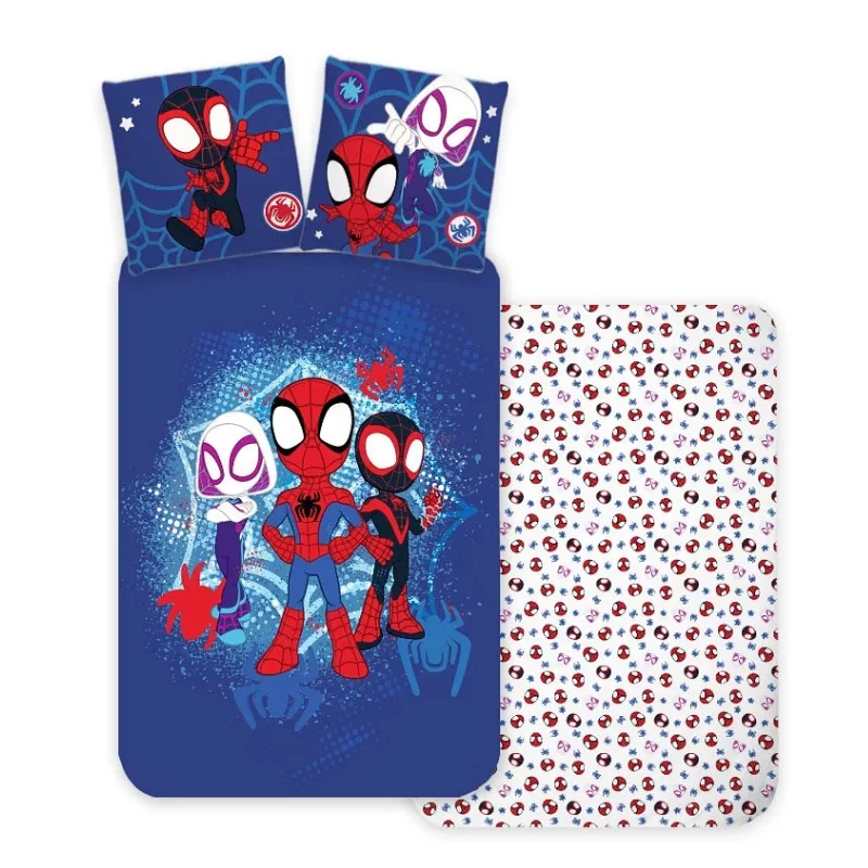 02. Spider Man 'City Adventures' Posteljina Za Bebe, 100×135 Cm