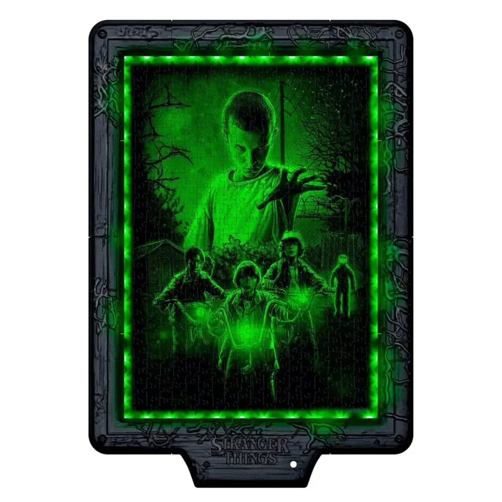 02. Stranger Things 'The Upside Down' Puzzle S LED Okvirom, 520pcs
