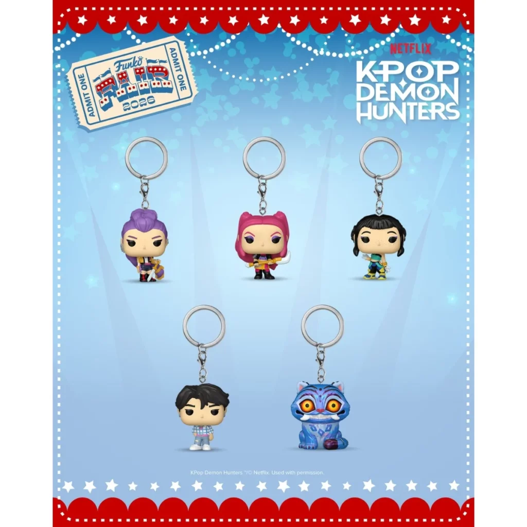 03. Funko Mystery Pocket Pop! Keychain KPop Demon Hunters