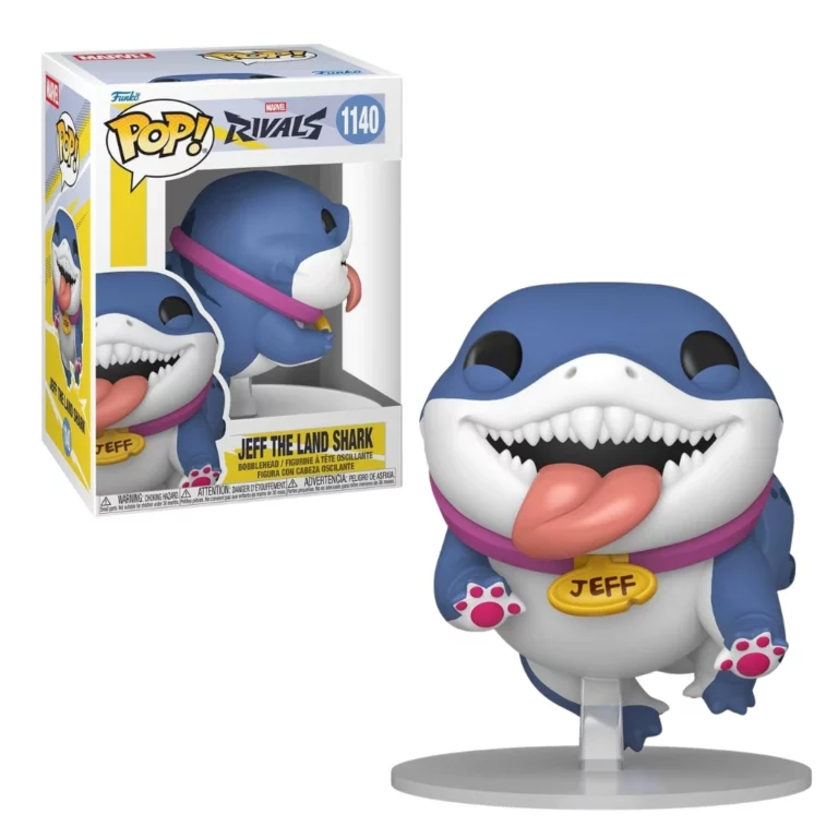 03. Funko Pop! Games Marvel Rivals Jeff The Land Shark #1140