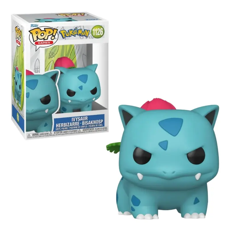 03. Funko Pop! Games Pokémon Ivysaur #1126