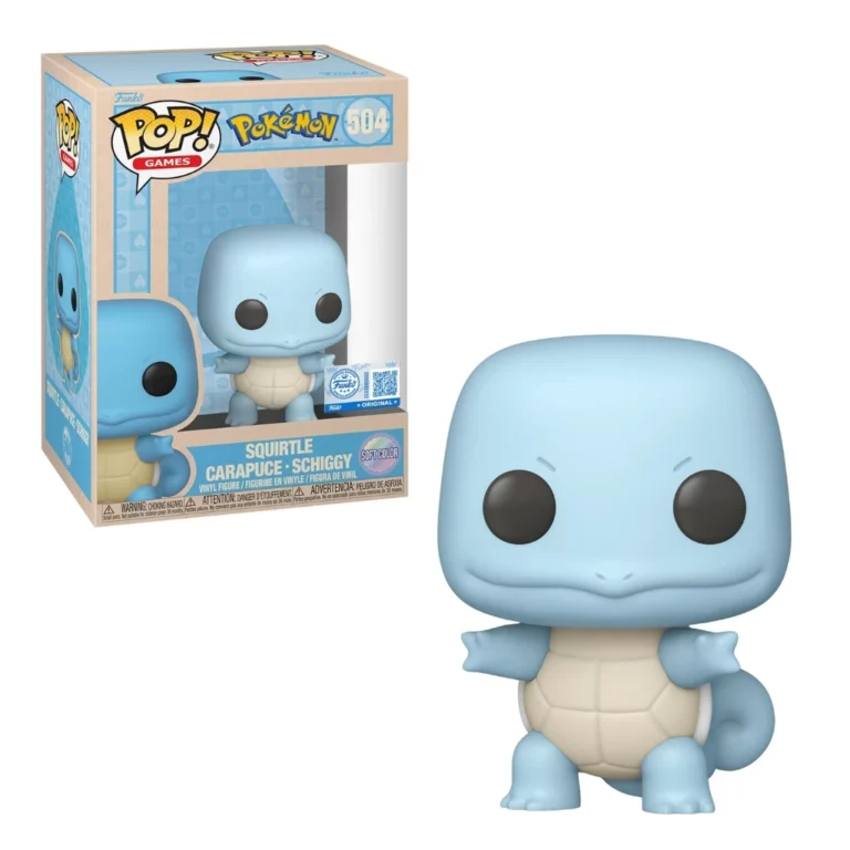 03. Funko Pop! Games Pokémon Squirtle (Soft Color) #504