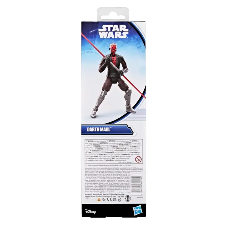 03. Hasbro Titan Series Star Wars Darth Maul Figura, 30cm