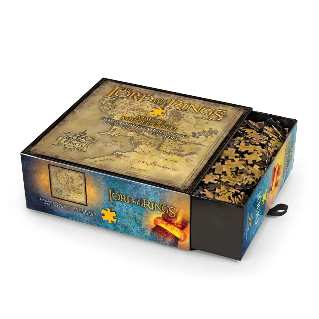 03. Lord Of The Rings Puzzle Map Of Middle Earth, 1000pcs