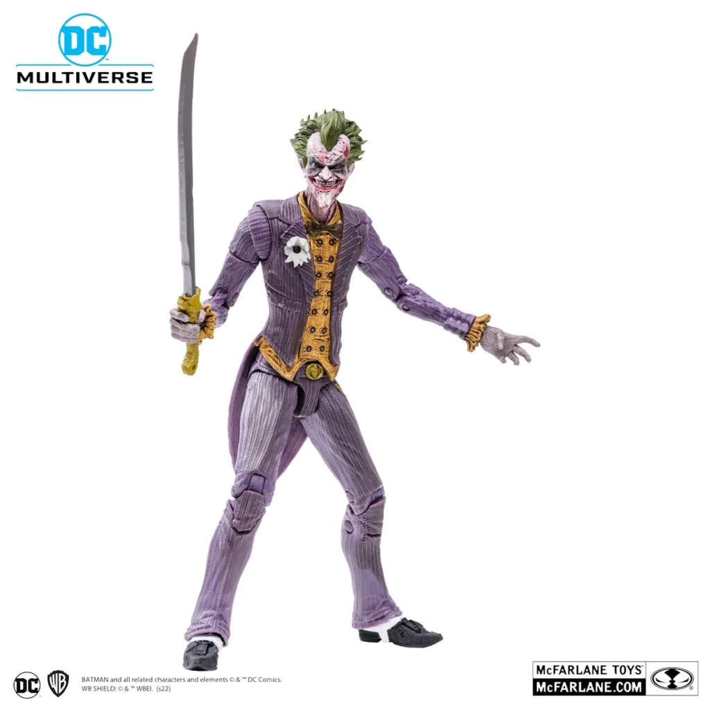 03. McFarlane DC Multiverse The Joker (Batman Arkham City) Figura, 18cm