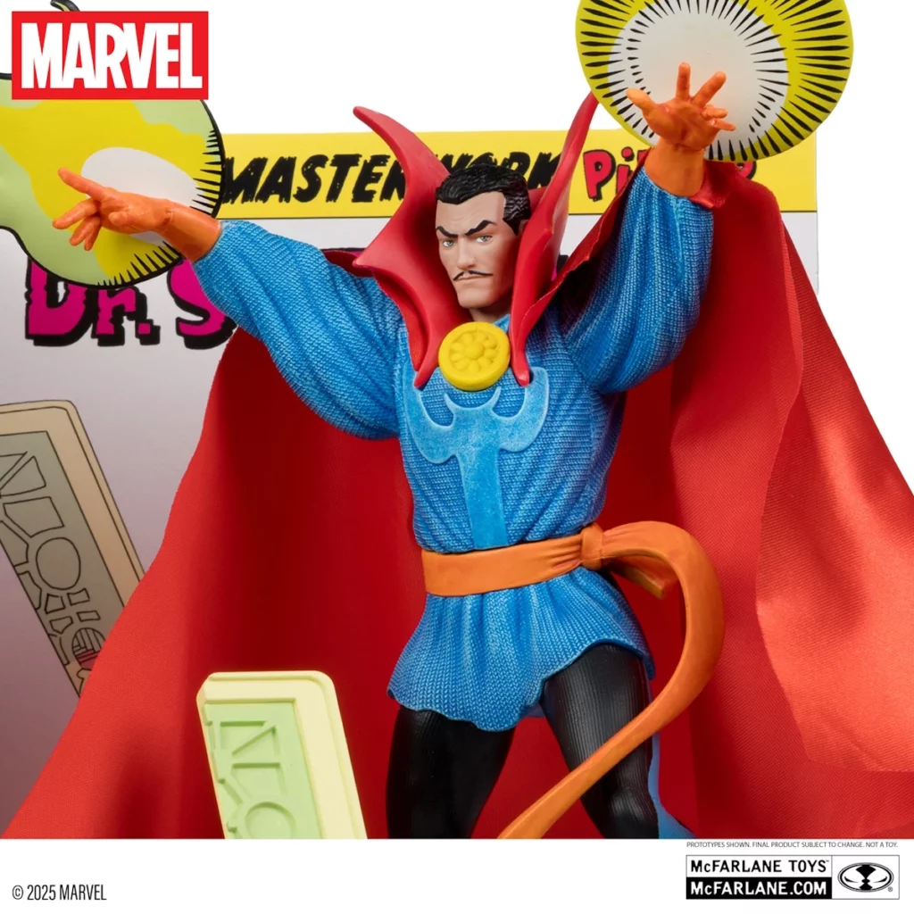 03. McFarlane Marvel Doctor Strange (Strange Tales #128) Figura, 20cm