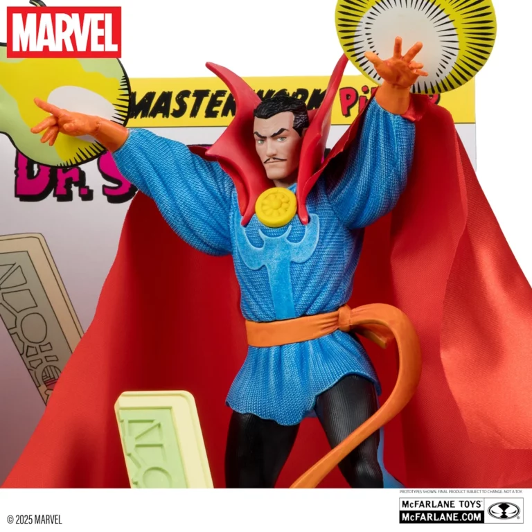 03. McFarlane Marvel Doctor Strange (Strange Tales #128) Figura, 20cm
