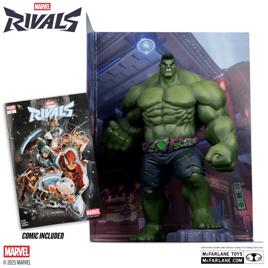 03. McFarlane Marvel Hulk (Marvel Rivals) Figura, 27cm