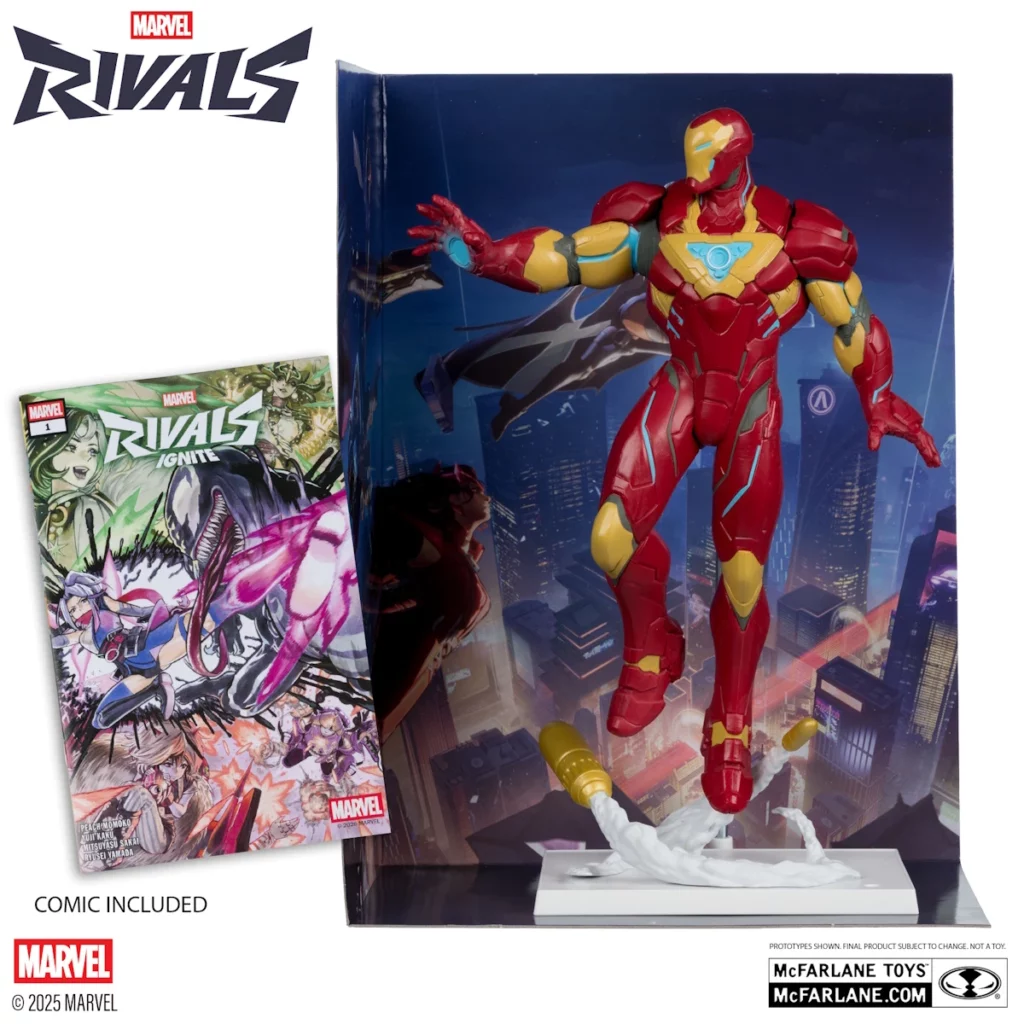 03. McFarlane Marvel Iron Man (Marvel Rivals) Figura, 28cm